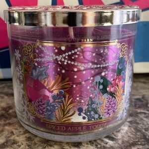 Bath & Body Works Spiced Apple Toddy  3-wick candles